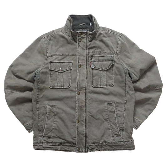 Veste Levi's hiver - M - Kaki/Brun
