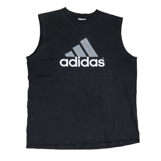 T-shirt Adidas sans manche - L - Gris