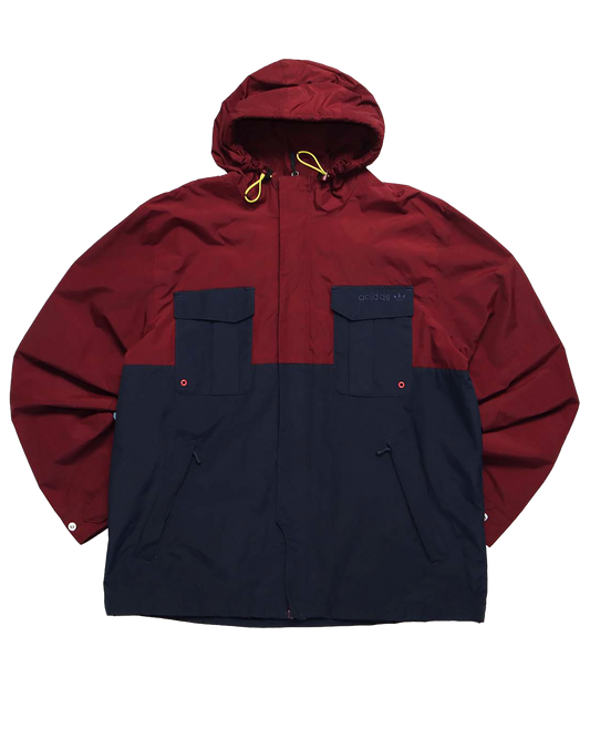 Veste Adidas - XL - Bleu foncé, Bordeaux